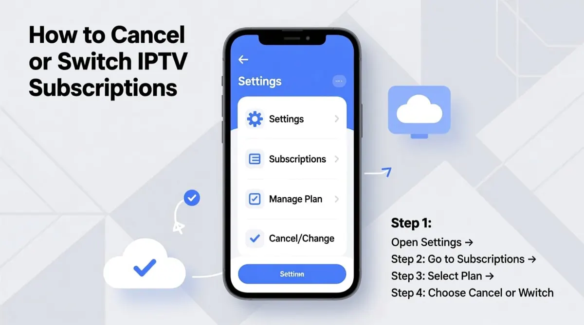 How to Cancel or Switch IPTV Subscriptions