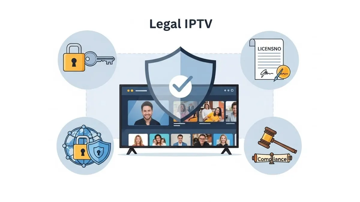 Legal IPTV services in the USA and copyright compliance