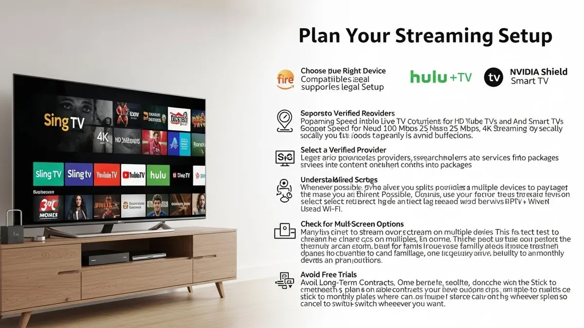 Plan Your Streaming Setup
