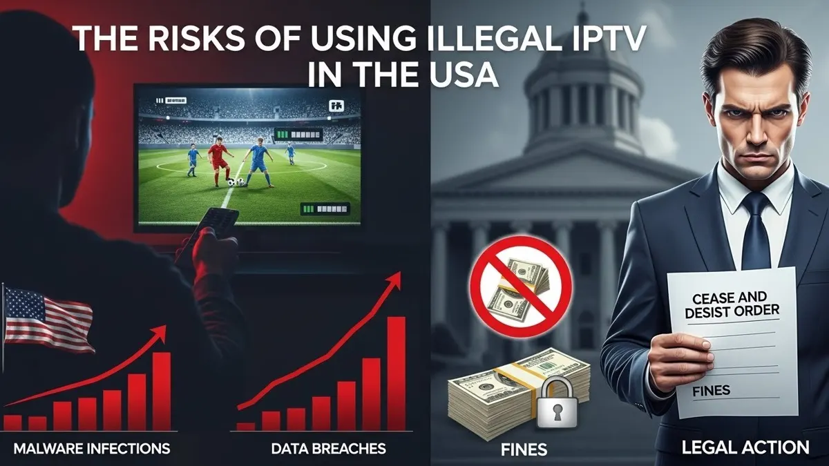 The Risks of Using Illegal IPTV in the USA